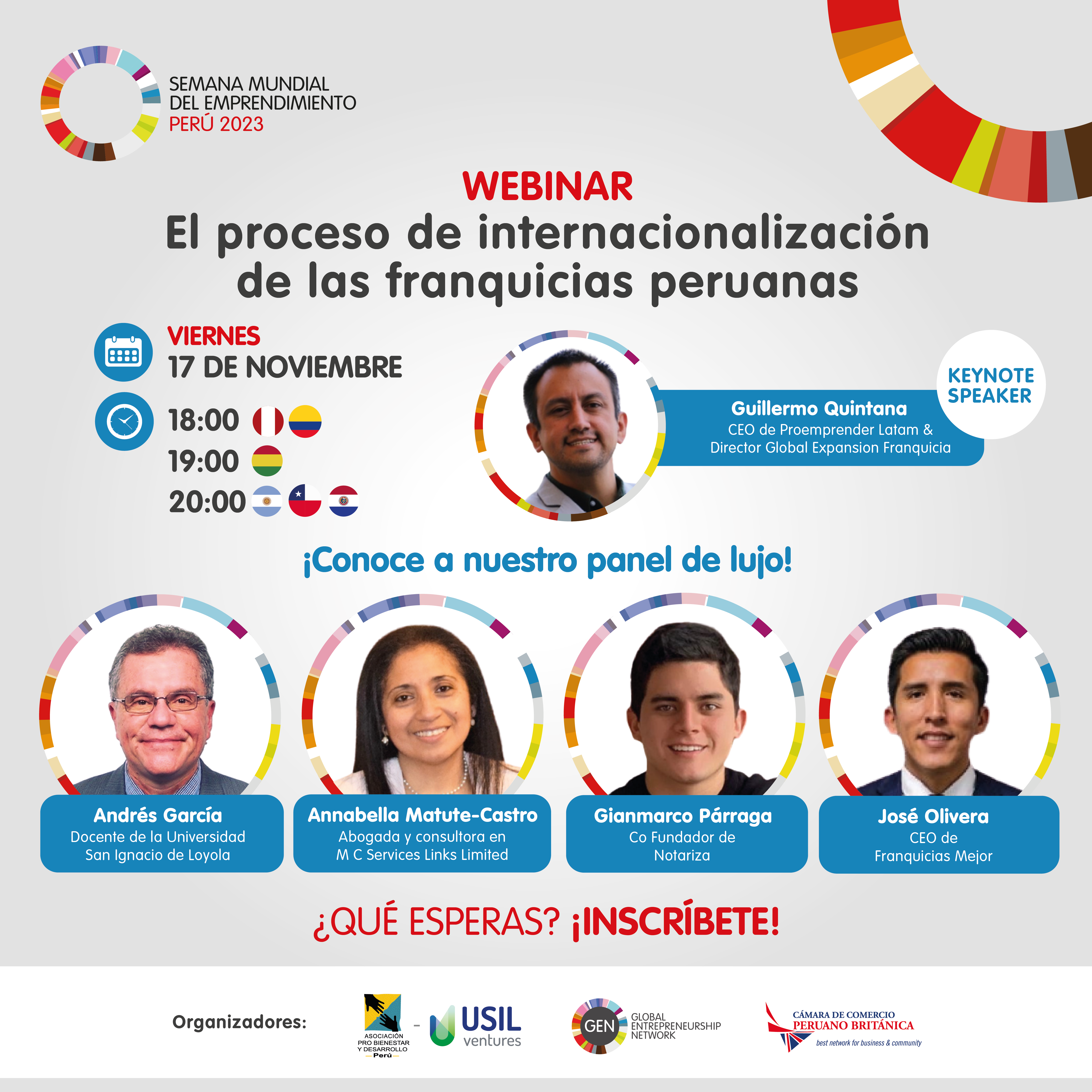 Ver las oportunidades y desafíos que las franquicias originarias de Perú tienen en su proceso de internacionalización