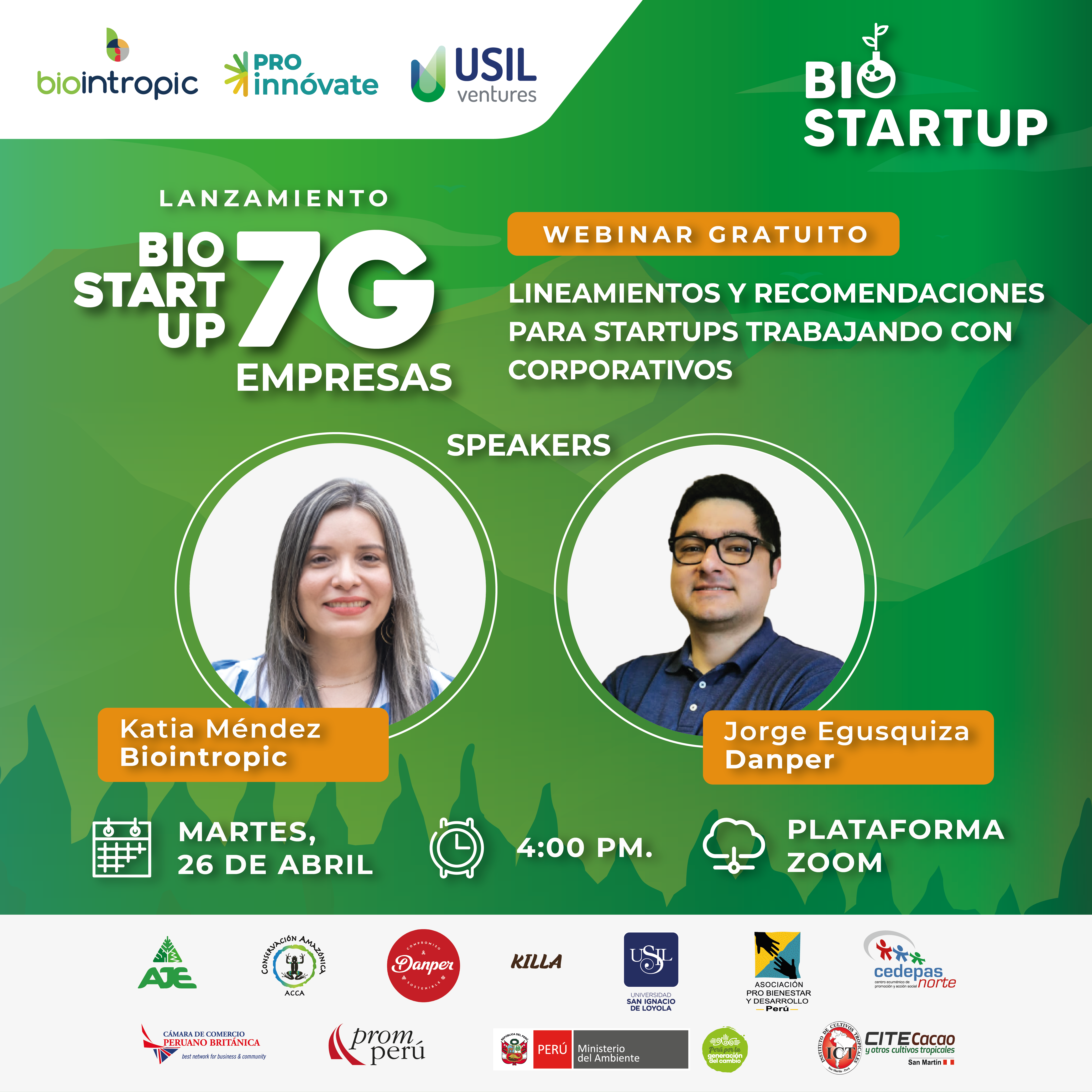 Lanzamiento BioStartup7G