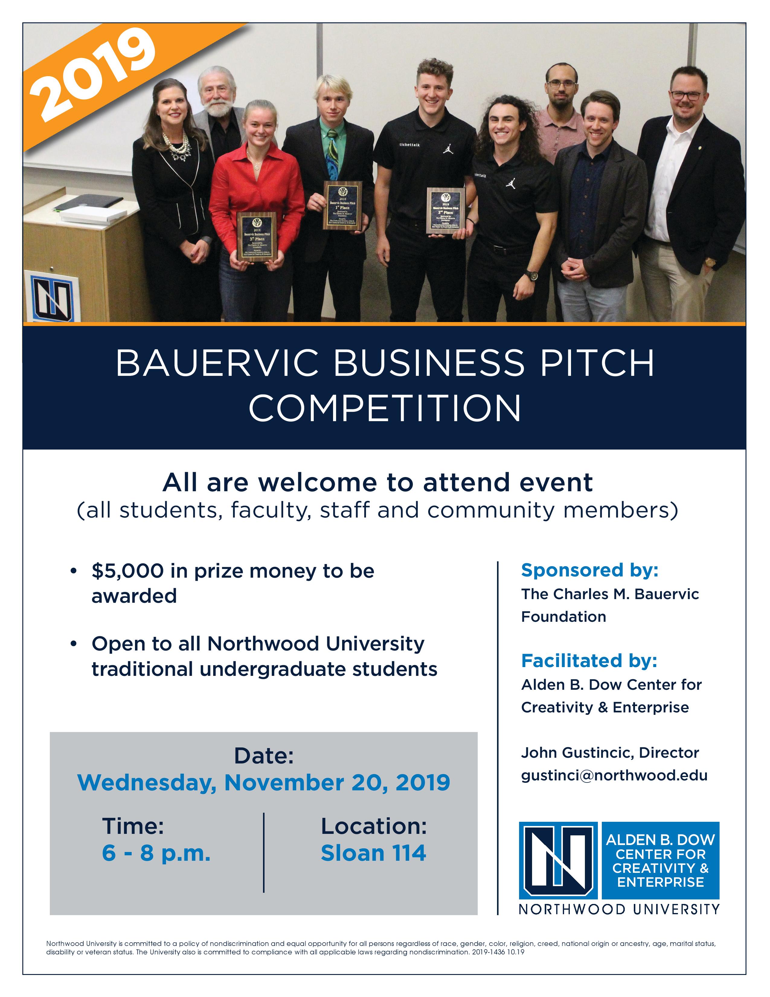$5,000 Start-up business pitch competition