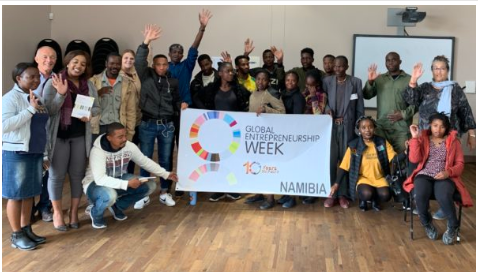 GEW SUPPORT at COSDEF Arts and Craft Centre, Swakopmund