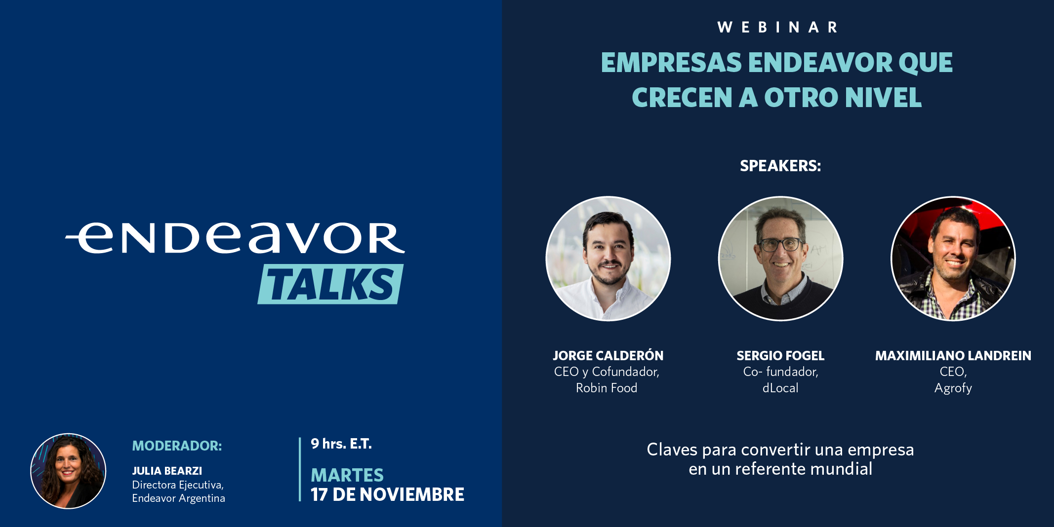 Actividad organizada por Endeavor