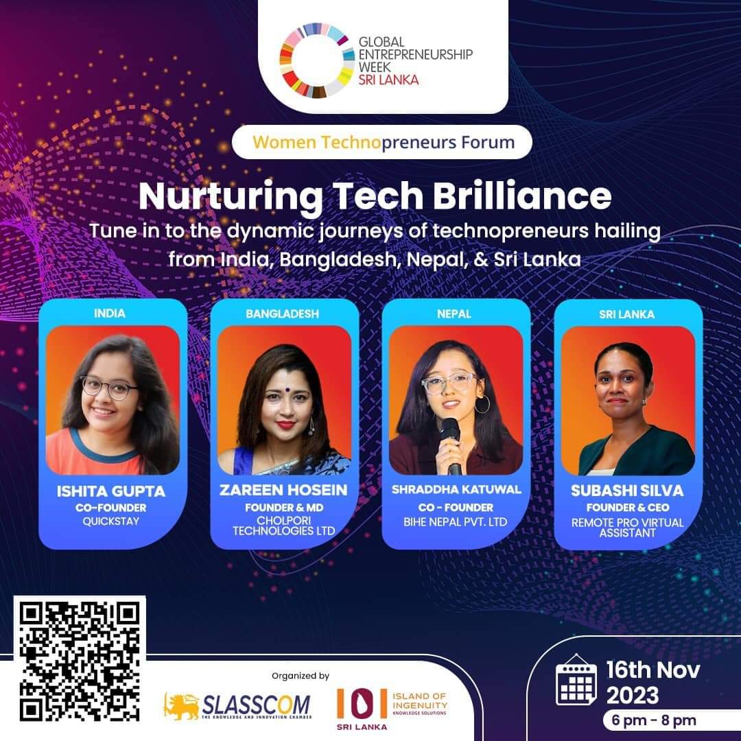 Tune in to the Dynamic Journey of Technopreneurs hailing from India, Bangladesh, Nepal & Sri Lanka