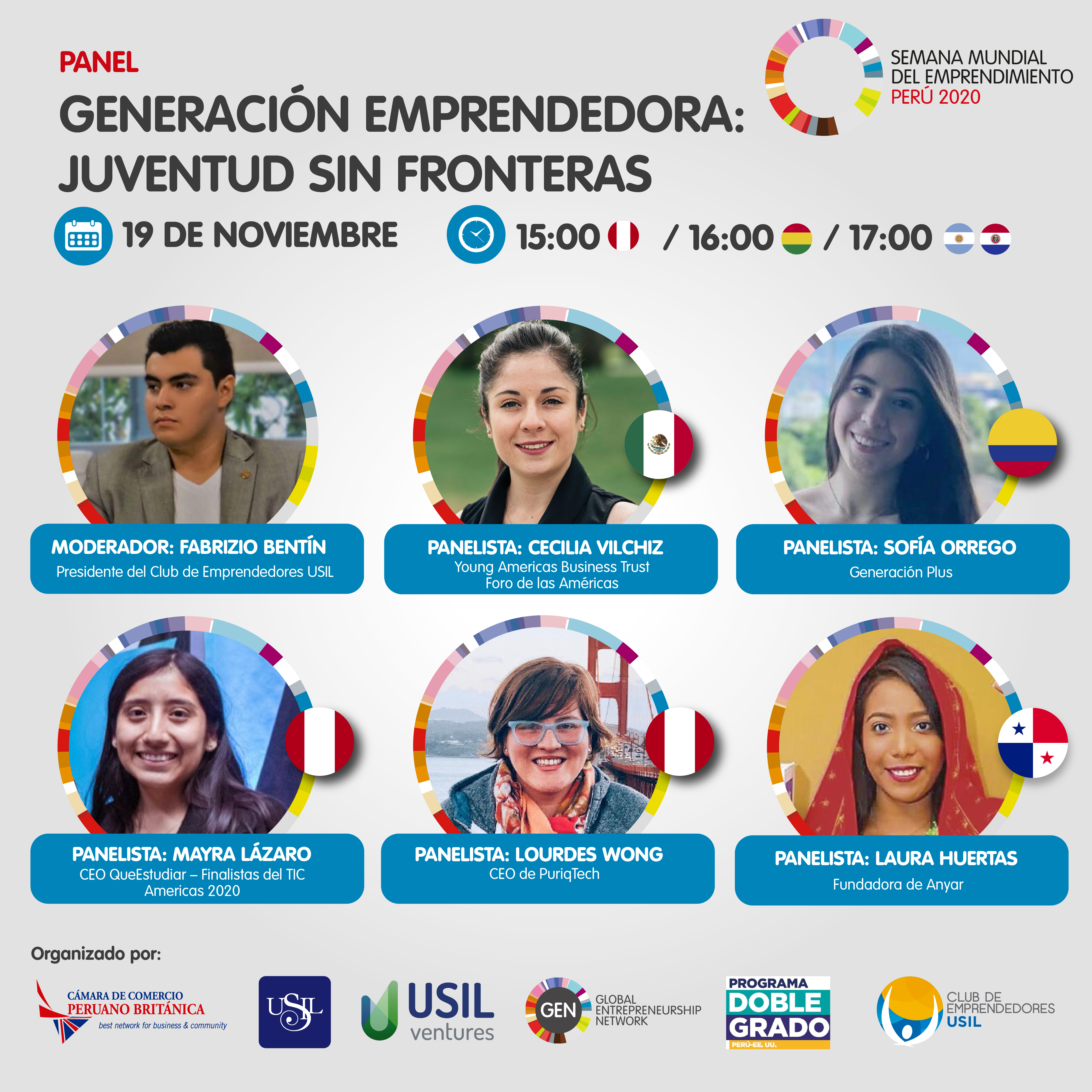 Panel Club de Emprendedores USIL