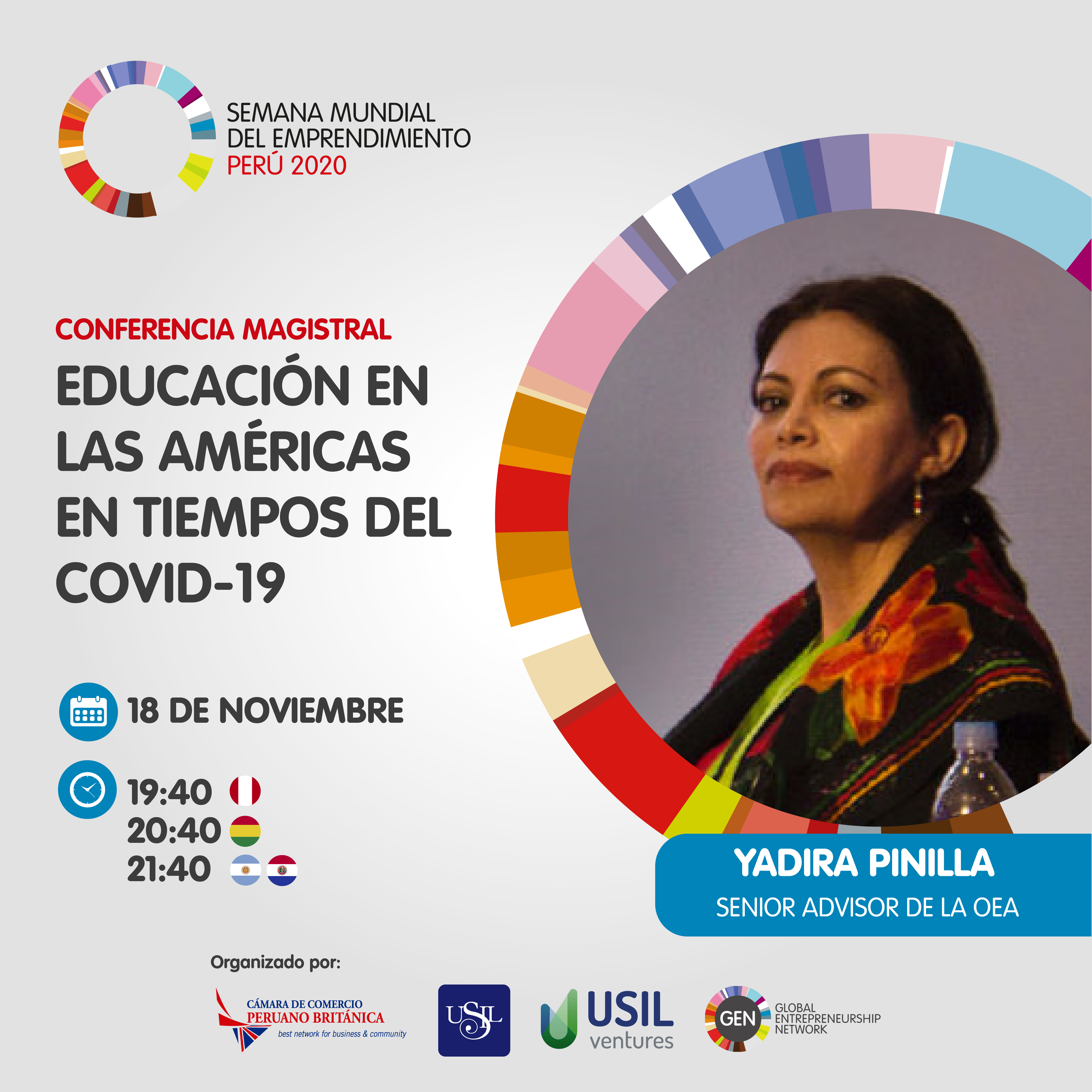 Yadira Pinilla, Asesora Senior. Organización de los Estados Americanos (OEA)