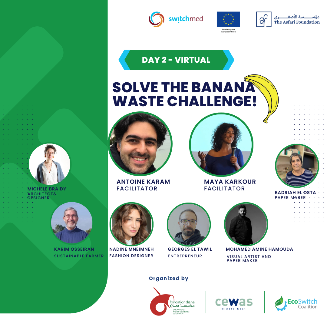 Solve the banana waste challenge with the presence of some stakeholders regarding this matter