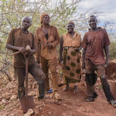 Entrepreneurs in Tanzania, part of Pact's Moyo Gems program