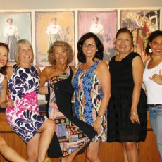 The MBB Organizing Team, L-R: David Kapaku, Grace Fung, Lori Fisher, Gylian Solay, Nicole Fisher, Pat Diaz, Kau'i Waller, Tricia Morris, John Hau'oli Tomoso (missing Ed Gazmen, Trisha Anderson, Molly Balzano, Mel Patterson)