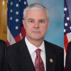 Governor Asa Hutchinson, Congressman Steve Womack, Congressman French Hill