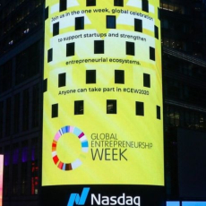 GEW 2020 on the Nasdaq Tower