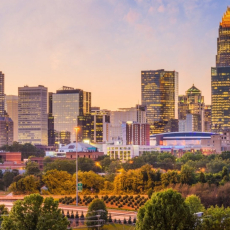 Downtown Charlotte, NC.