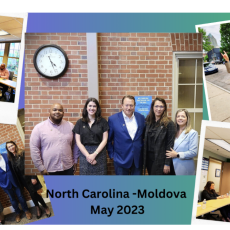 he parties were represented by Thom Ruhe and Sarah Mixter (NC Idea), Garry Lyon (GEN Global), Lora Sinigur (Bilateral Partnership North Carolina and the Republic of Moldova), and Olesea Fortuna (GEN Moldova).