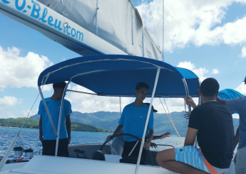 students at sea