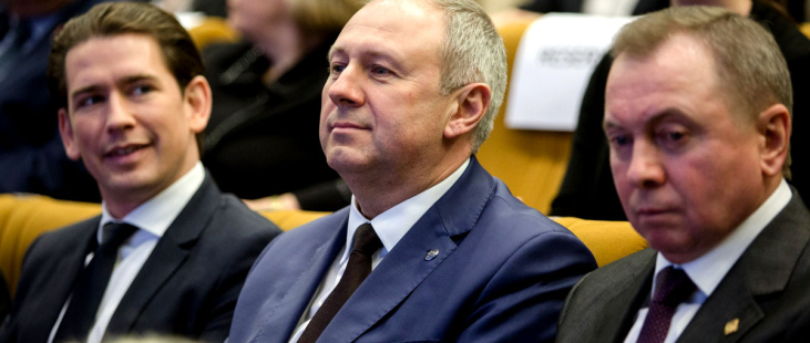 Belarus Prime Minister Sergei Rumas
