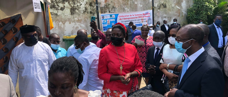 #GEW2021 Cameroon. Photo credit: Le Centre de Développement de la PME (CPDME) est l’unité spécialisée du GICAM qui est en charge de l’accompagnement des PME et du soutien à l'Entrepreneuriat