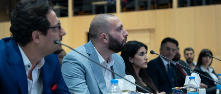 Judges at the 2022 Entrepreneurship World Cup Iraq National Finals