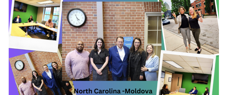he parties were represented by Thom Ruhe and Sarah Mixter (NC Idea), Garry Lyon (GEN Global), Lora Sinigur (Bilateral Partnership North Carolina and the Republic of Moldova), and Olesea Fortuna (GEN Moldova).