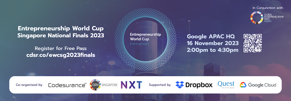 Entrepreneurship World Cup Singapore National Finals 2023