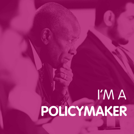 i'm a policymaker