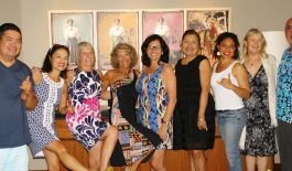 The MBB Organizing Team, L-R: David Kapaku, Grace Fung, Lori Fisher, Gylian Solay, Nicole Fisher, Pat Diaz, Kau'i Waller, Tricia Morris, John Hau'oli Tomoso (missing Ed Gazmen, Trisha Anderson, Molly Balzano, Mel Patterson)