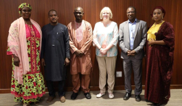 IVLP Orientation by US Embassy Niamey Chargé d'Affaires