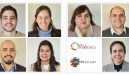 The Paraguayan delegation attending GEC+ Puerto Rico