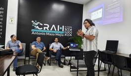 Reunion aniversario de Startup Huddle en Barranquilla