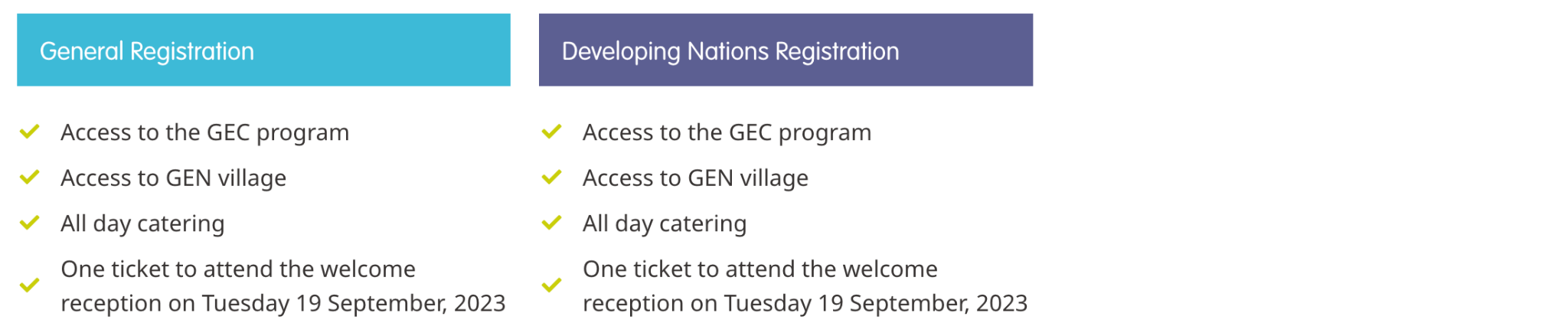 GEC 2023 General Registration
